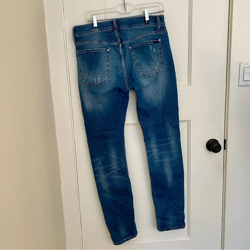 7 For All Mankind distressed all